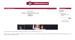 Desktop Screenshot of mail.godustdevils.com